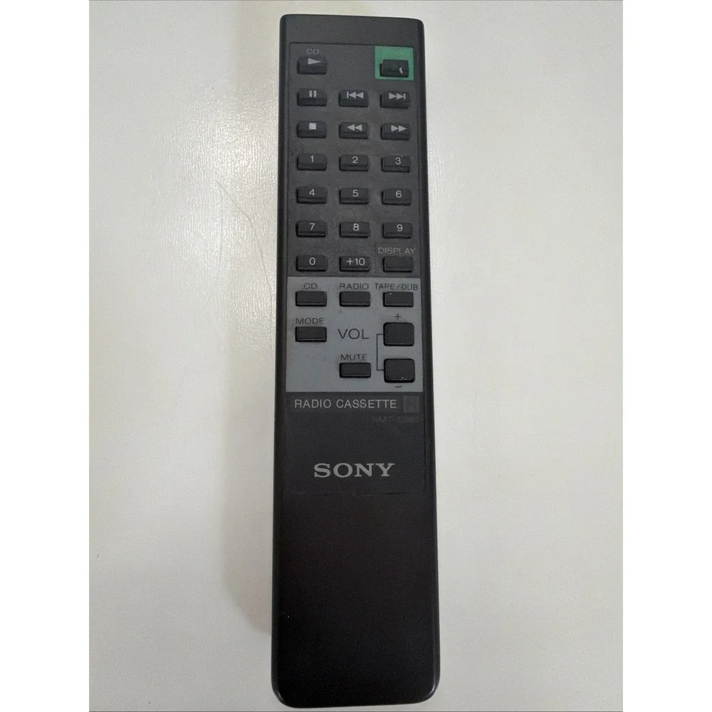 Sony RM-S202 Remote Control CD Radio Cassette Stereo OEM Tested Working.    5275